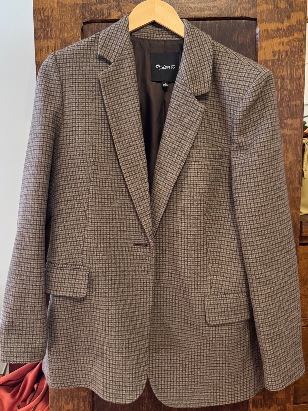 madewell - Kline blazer in “parton check”